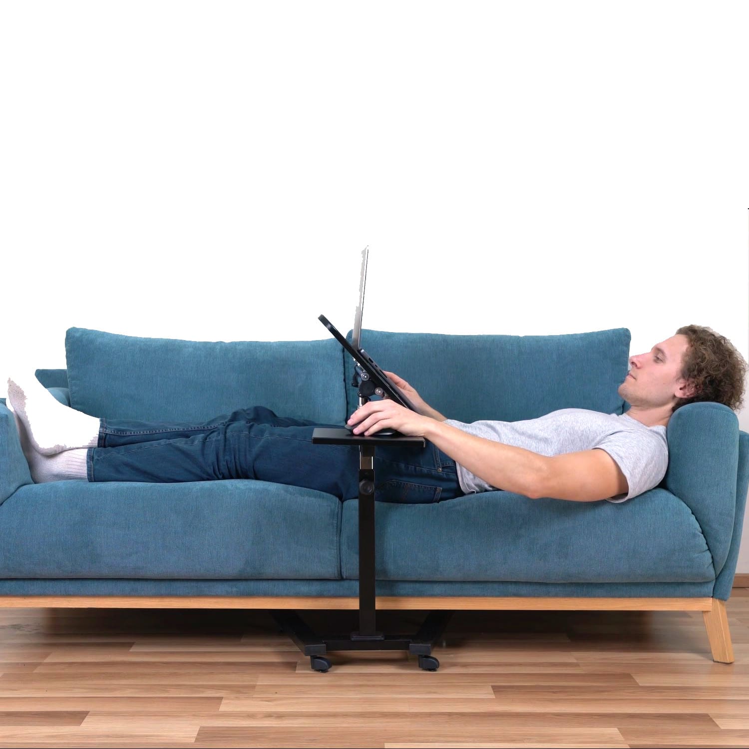 Escritorio para ordenador portátil, sofá cama Mesa portátil plegable de  ordenador