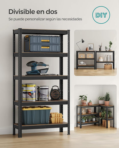 Estantería Industrial Songmics, soportar hasta 650 kg
