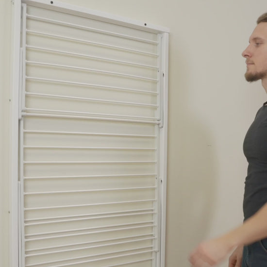Tendedero Plegable, Tendedero Plegable Pared, Endedero Plegable de Pared, Tendedero Plegable Madera, video