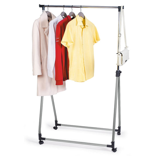 Perchero de Ropa con Ruedas Plegable