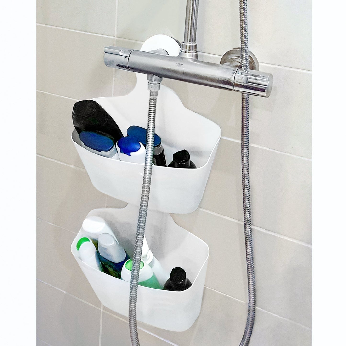 Colgador de Ducha, Portaobjetos de Baño