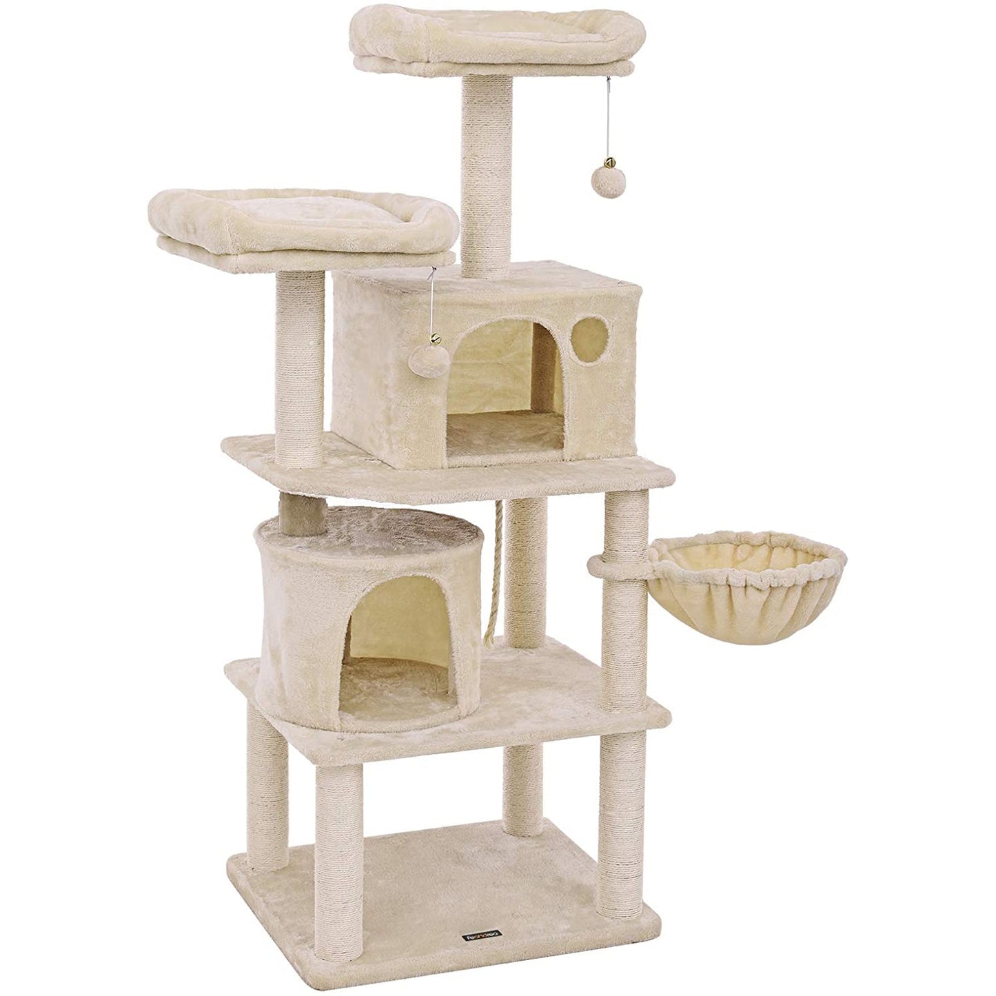 Árbol Rascador para Gatos con Plataformas y Sisal