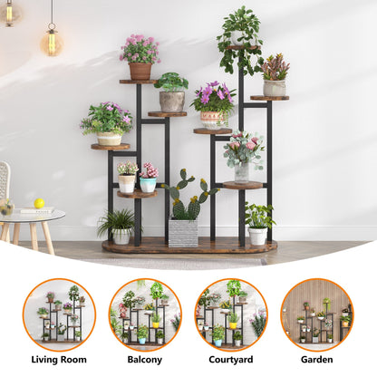 Tribesigns - Soporte para plantas de interior, estante para plantas de varios niveles, soporte para flores, soporte para exhibición