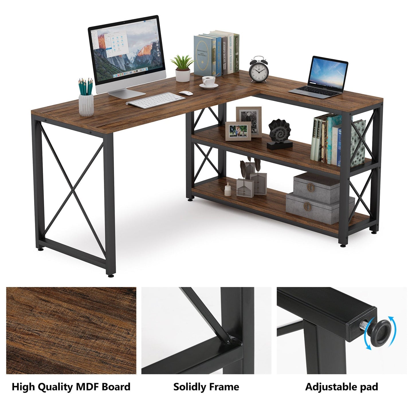 Tribesigns - mesa escritorio, escritorio, escritorio para ordenador, 1