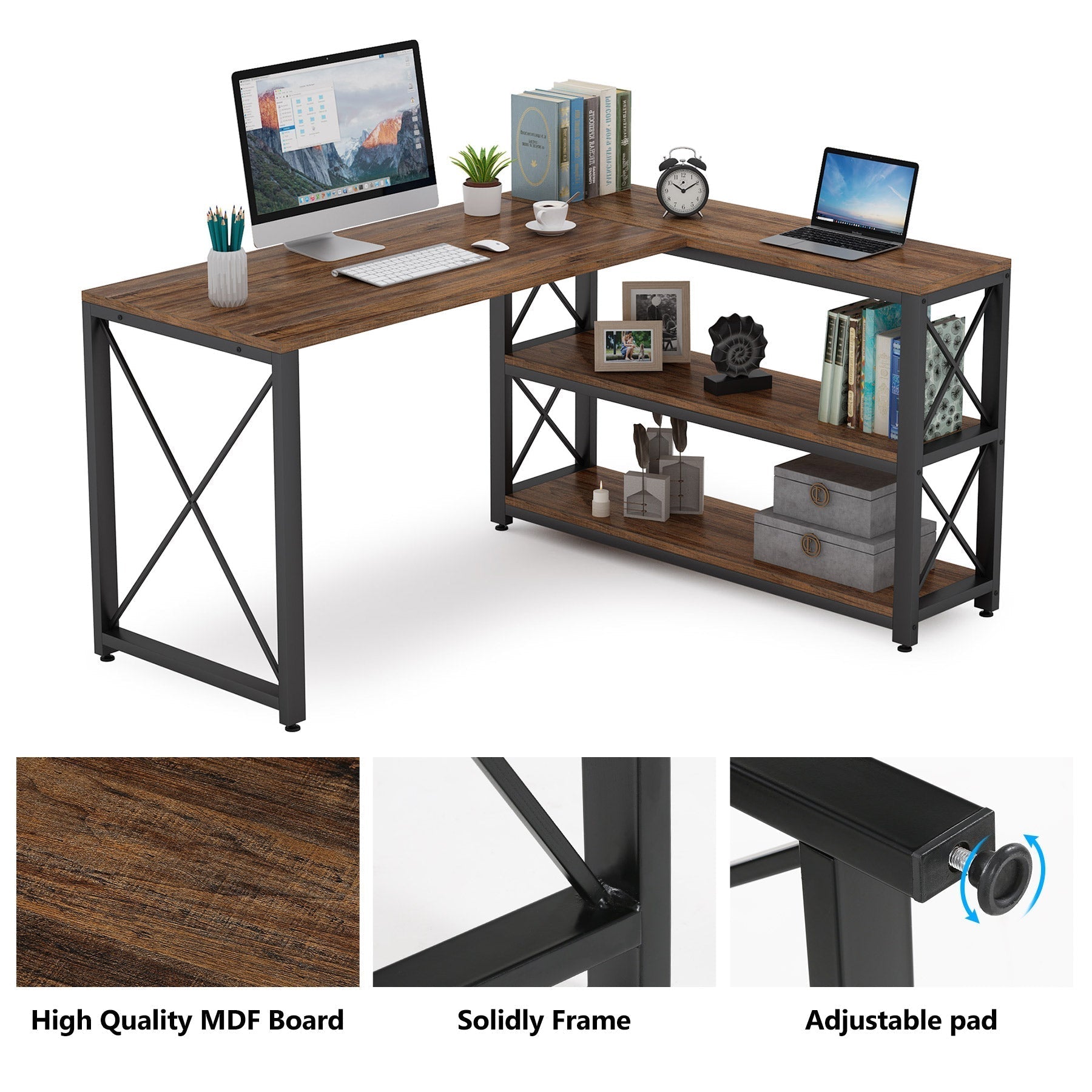 Tribesigns - mesa escritorio, escritorio, escritorio para ordenador, 1