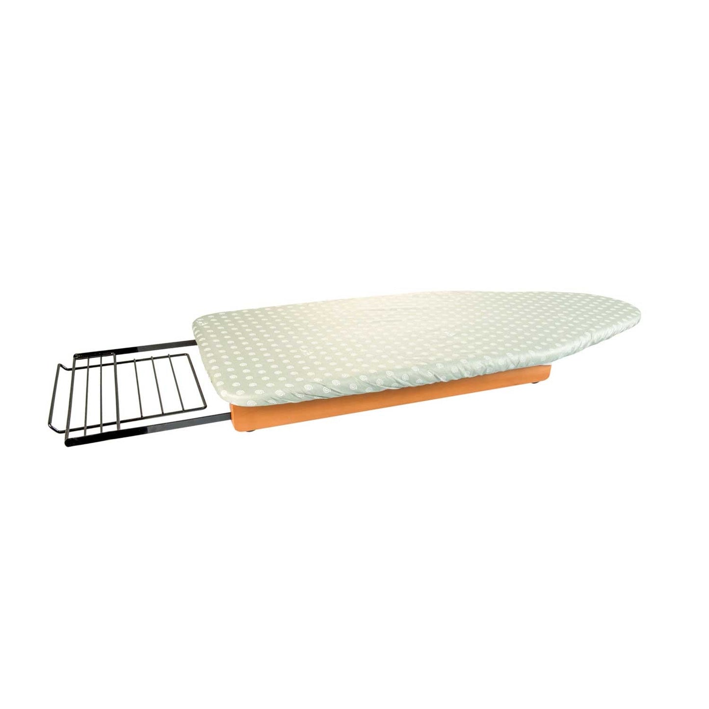 Tabla de planchar, STIROPRATICO, Tabla de planchar de mesa, soporte de plancha deslizable, 108 x 45 cm, Cerezo, ARIT