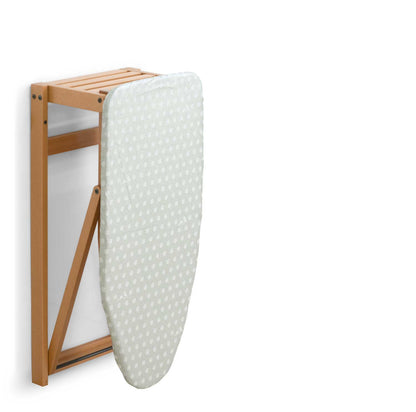 Tabla de planchar, STIROJOLLY, Tabla de planchar de madera, montaje en pared, plegable, 86 x 38 cm, ARIT, 4