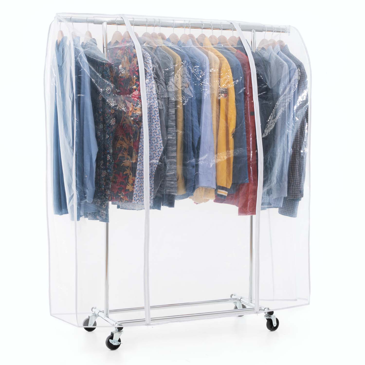 Armario de Tela, Burro para Ropa, con Ruedas, con Funda, Tatkraft Danko & Anwalt, 1
