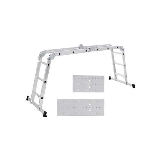 Escalera, Escalera de aluminio, Escalera Multifuncional, Máx. 150 kg - SONGMICS
