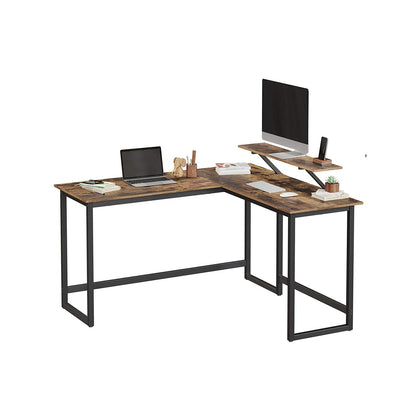 Tribesigns - Escritorio en Forma de L, Escritorio de esquina, Mesa de escritorio, escritorio grande