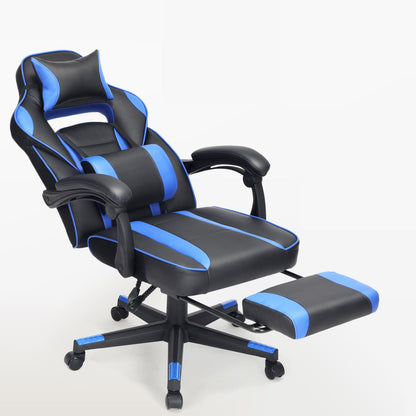  SONGMICS - Silla de oficina, silla de oficina ergonómica, ajustable (47-57 cm), reclinable (90-135°)