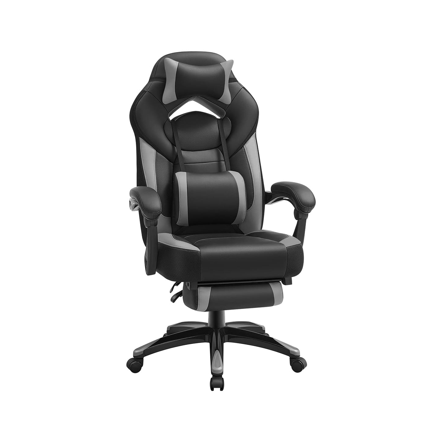 Silla gaming Comprar, silla de oficina, piel sintética. Cuerpo duradero, 150 kg, silla de ruedas, SONGMICS