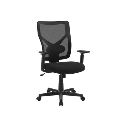 Silla estudio, silla escritorio, Silla giratoria ergonómica, Silla de oficina, SONGMICS, Soporta 120 kg, 1