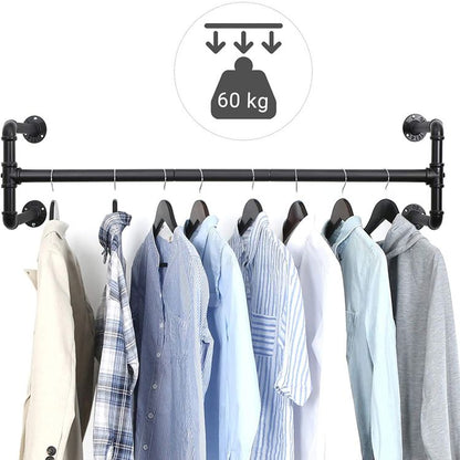 Percheros de Pared, Juego de 2, Estante de la Ropa, Resistente, Songmics, 2
