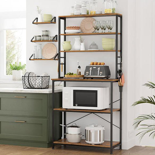 Estanteria cocina, Estanterias metalicas, 6 Niveles, VASAGLE, 9