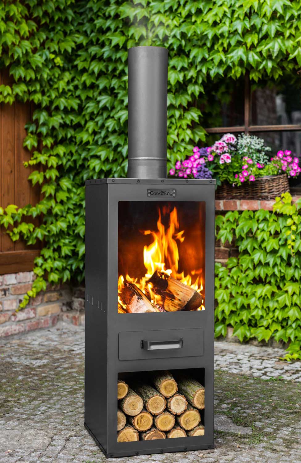 Chimenea al aire libre «ROSA»